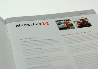 Moerschen – Blick in den Produktkatalog 2009 